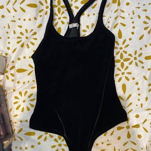 Madewell Velvet Bodysuit